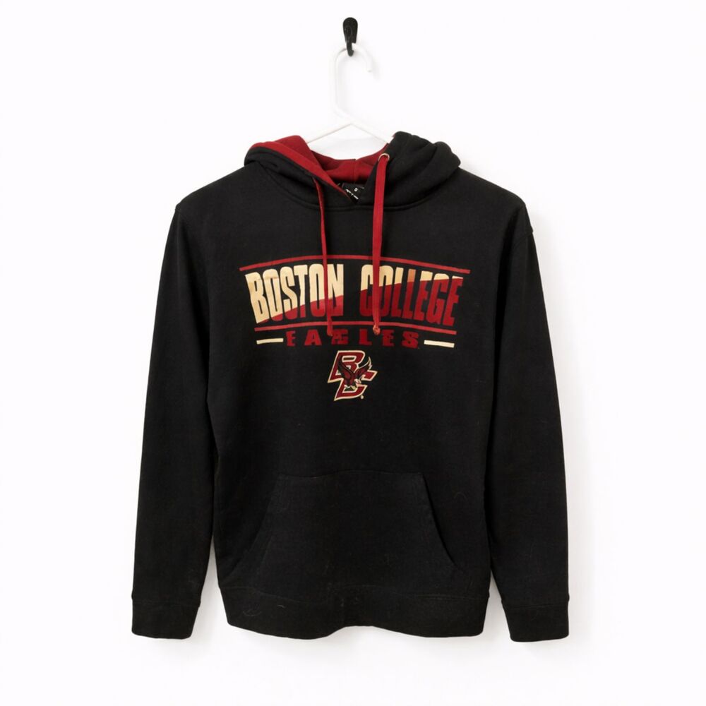 Colosseum Boston College Eagles Pullover Hoodie Black Mens S NCAA Collegecore